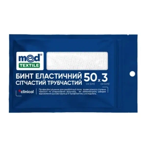 БИНТ ЭЛАСТ.СЕТЧ.ТРУБЧ. 50 СМ Х 3 СМ 5565