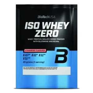 Протеїн Biotech Iso Whey Zero  порошок зі смаком полуниці пакет 25 г