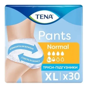 ПОДГ.Д/ВЗР.TENA PANTS NORMAL EXTRA LARGE №30 ТРУСЫ 5195