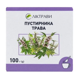 Пустирника трава різано-пресована пачка з внутрішним пакетом 100 г