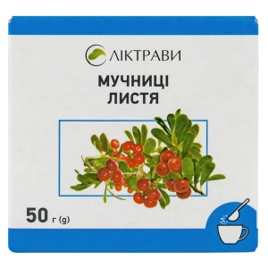 Мучниці листя пачка з внутрішним пакетом 50 г