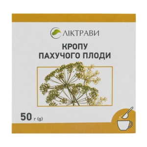 Кропу пахучого плоди пачка з внутрішним пакетом 50 г