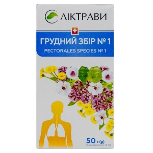 Грудний збір № 1 пачка 50 г з внутрішним пакетом