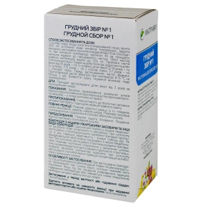 Грудний збір № 1 пачка 50 г з внутрішним пакетом