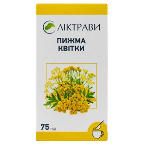 Пижмы цветки 75 г пачка с внутренним пакетом