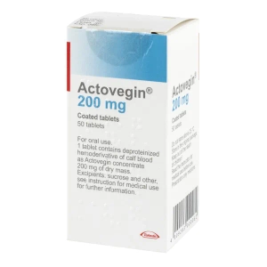 Актовегін таблетки вкриті оболонкою 200 мг №50