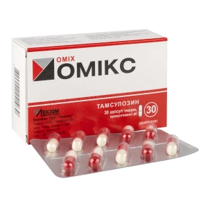 Омикс капсулы твердые пролонгированного действия 0,4 мг блистер №30