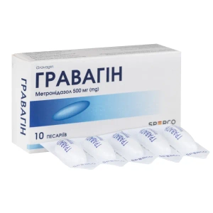 Гравагін песарії 500 мг стрип №10