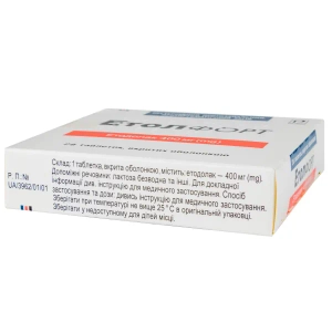 Етол Форт таблетки вкриті оболонкою 400 мг №28