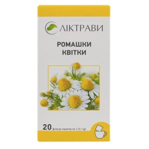 Ромашки цветки 1,5 г фильтр-пакет №20