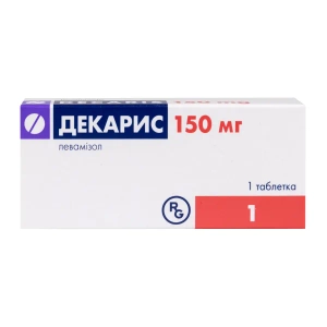 Декарис таблетки 150 мг №1