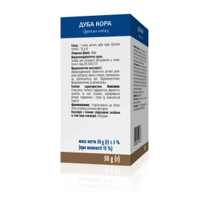 Дуба кора пачка з внутрішним пакетом 50 г