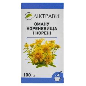 Оману кореневища і корені пачка з внутрішним пакетом 100 г