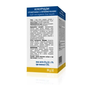 Кукурудзи стовпчики з приймочками пакет 30 г