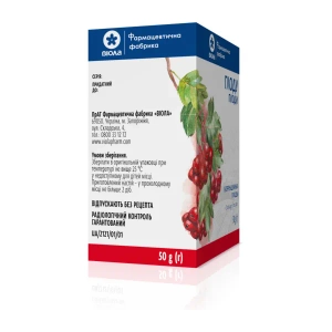 Глоду плоди 50 г пачка з внутрішним пакетом