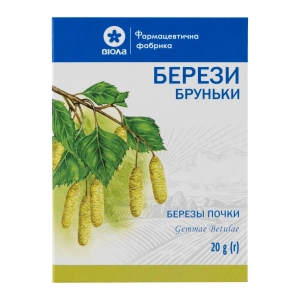 Березы почки пачка с внутренним пакетом 20 г