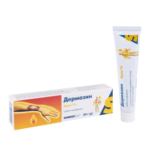 Дермазин крем 1 % туба 50 г