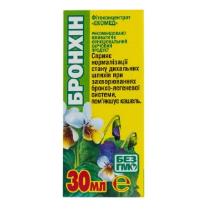 Фитоконцентрат Экомед бронхин флакон 30 мл