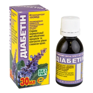 Фитоконцентрат Экомед диабетин 30 мл
