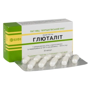 Глюталіт капсули 300 мг №20