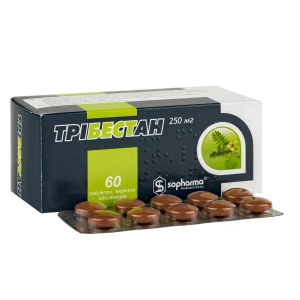 Трибестан таблетки покрытые оболочкой 250 мг №60