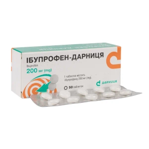 Ибупрофен-Дарница таблетки 200 мг №50