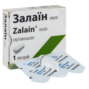 Залаїн овулі супозиторії вагінальні 0,3 г №1