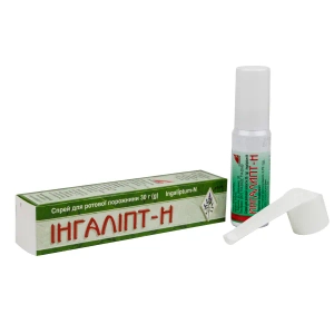 Інгаліпт-Н спрей для ротової порожнини балон 30 г