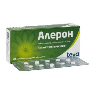 Алерон таблетки покрытые оболочкой 5 мг блистер №10