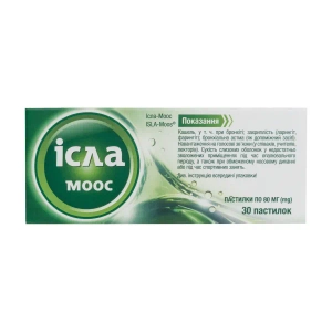 Ісла-моос пастилки 80 мг №30