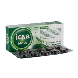 Ісла-моос пастилки 80 мг №30