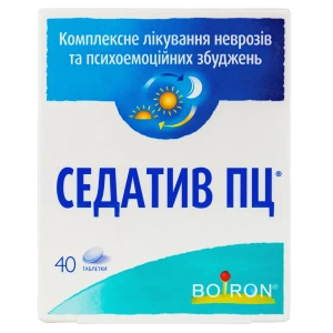 Седатив ПЦ таблетки №40
