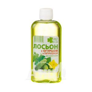 Лосьон для лица ЭкоКод с огурцом и петрушкой для сухой кожи 100 мл