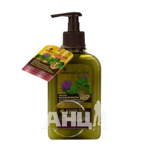 Мягкая бальзам-маска Green collection против выпадения и ломкости волос 290 мл