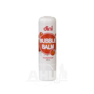 Помада гигиеническая Dini Bubble Balm Клубника 4.5 г