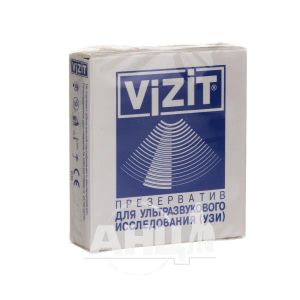 Презерватив латексний Vizit для ультразвукового дослідження №1