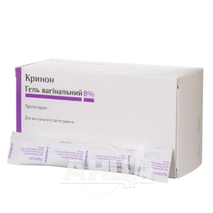 Кринон гель вагинальный 8 % аппликатор однодозовый №15