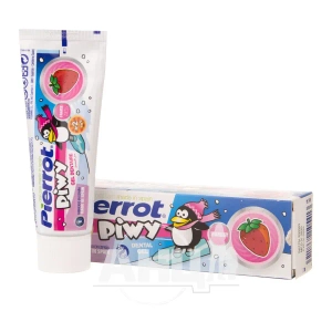 Зубний гель Pierrot юніор Piwy з полуничним смаком 75 мл