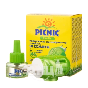 Електрофумігаторів енф-031е + рідина від комарів picnicfamily 30мл