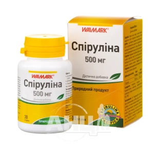 Спирулина таблетки 500 мг №30