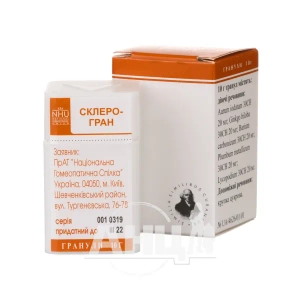 Склеро-гран гранулы пенал 10 г