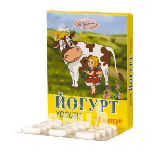 Йогурт капсулы 2 млрд CFU блистер №15