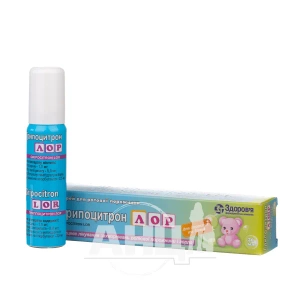 Грипоцитрон Лор спрей для ротової порожнини балон 30 мл