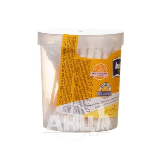 Палички гігієнічні Bella Coton Care з Д-пантенолом і витяжкою з квітки апельсина №100