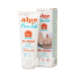 Алпе перша допомога крем з оксидом цинку 75 г