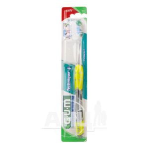 Зубна щітка GUM Technique Plus компактна м'яка