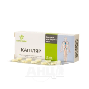 Капилляр таблетки №40