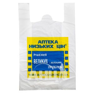 Пакет поліетиленовий майка АНЦ 45х70