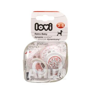 Пустышка Canpol Babies Lovi 22/804 girl 3-6 м силиконовая динамическая №2