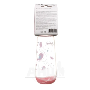 Пляшечка Lindo li 112 з силіконовою соскою 250 мл